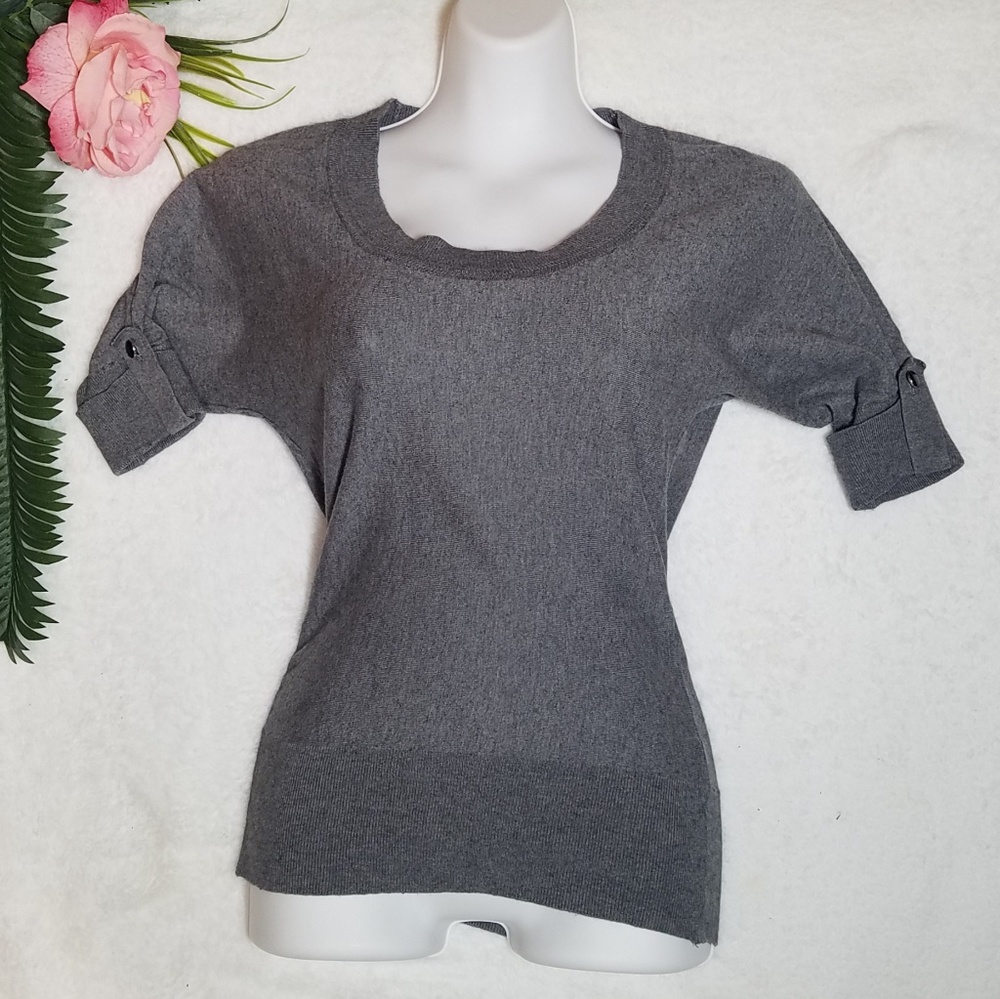 Banana Republic Knit Top Grey